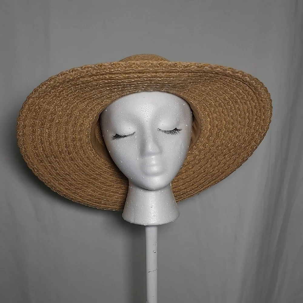 Nine West Tan Straw Hat for Women